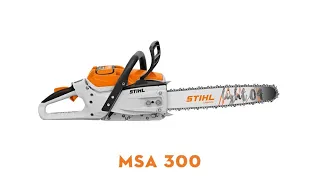 STIHL MSA 300 Cordless Chainsaw | Battery-Powered Chainsaw | STIHL AP 500 S System | STIHL GB