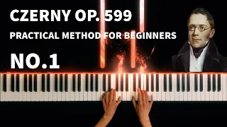 Carl Czerny - Practical Method for Beginners on the Piano, Op.599, No.1