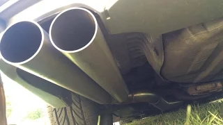 Bmw e46 330d straight pipe sound