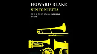 Howard Blake - Sinfonietta (for 10 brass) - English Northern Philharmonia