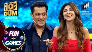 Shilpa Shetty ने DKD के मंच पर अपने पति 'Raj' को क्यों कहा एक 'Filmy इंसान'? | DKD | Fun & Games