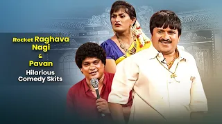 Rocket Raghava, Nagi & Pavan Hilarious Comedy Skit's Extra Jabardasth | ETV Telugu