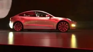 Tesla Unveils Model 3          4k UltraHD