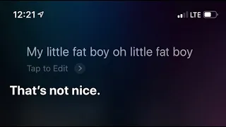 People talking to their pets only Siri replies
