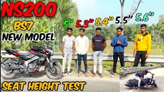 ns200 new model | pulsar ns 200 height test | ns200 bs7 seat height test | ns200 new model 2024