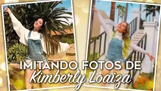 Imitando fotos de Kimberly Loaiza