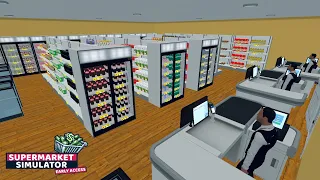 Store's Getting Full With New Products ~ Supermarket Simulator