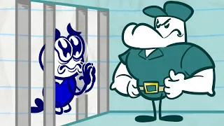 Pencilmate's The WRONG Convict! | Animated Cartoons Characters | Animated Short Films | Pencilmation