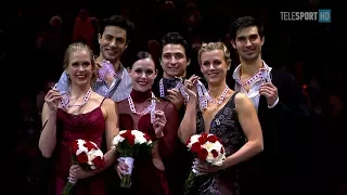 SCI 2017 Ice Dance Victory Ceremony