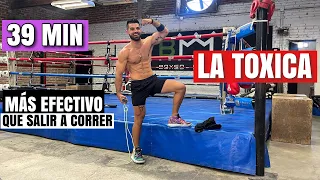 Cardio Hiit ``La Tóxica´´ (39 Minutos) Gana Fuerza y Quema Grasa en Casa