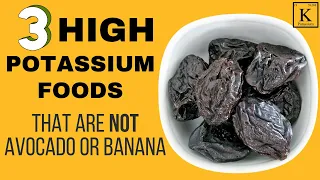 TOP 3 High Potassium Foods That Are Not Avocado Or Banana