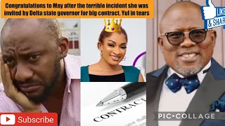 Congratulations to May after awful incident she was invited by Delta state governor for big contract