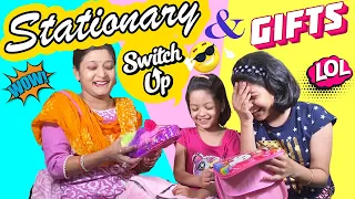 Stationery SWITCH-UP Challenge | #Fun #Kids #CuteSisters | Cute Sisters