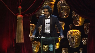 Dev Patel wins a BAFTA award for Lion
