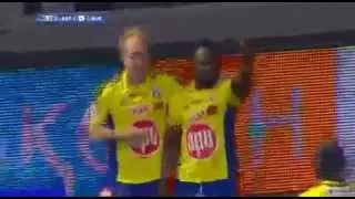 FC Astana - HJK Helsinki 0-2 | Gideon Baah | Qualification Champions League 5/08/2015 | Amazing goal