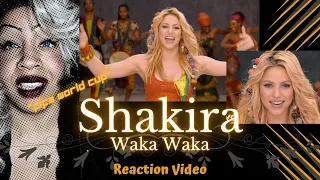 *REACTION* FIRST TIME HEARING SHAKIRA "WAKA WAKA/ THIS TIME FOR AFRICA" 2010 World Cup