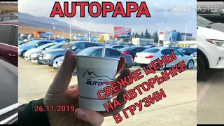 Свежий обзор цен на рынке autopapa в Грузии. Автопапа.