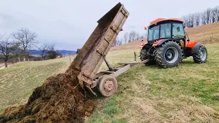 Zetor 6245 & Same Argon 80 - Prva vožnja stajnjaka 2024 (Teko T500)