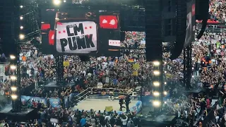 AEW All In - CM Punk ring entrance - Wembley Stadium 27/08/2023