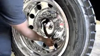 American Force Wheels, Installation Video Black Ford f350 with Classic 22 5  and adapters