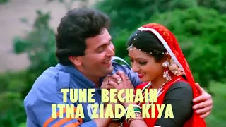 Tune Bechain Itna Ziada Kiya 4k Video - Nagina 1986 Rishi Kapoor, Sridevi