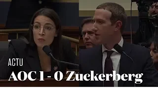 Désinformation sur Facebook : AOC a fait passer à Mark Zuckerberg un sale quart d'heure