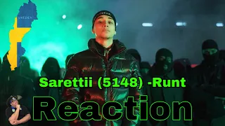 Reaction To Swedish Rap - Sarettii - Runt