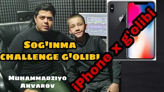 Muhammadziyo Anvarov  -  Jambul Muhammedov duet "Sog'inma" challenge g'olibi Muhammadziyo Anvarov