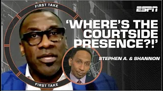 Stephen A. Smith CHECKS Shannon Sharpe for his belief in the Lakers 🍿 | First Take