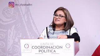 Conferencia de prensa | Dip. Aleida Alavez Ruiz | Morena | 12/09/2022