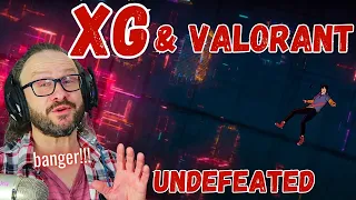 This is attitude! XG & VALORANT - UNDEFEATED official MV reaction