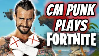 CM Punk Plays Fortnite! Soundboard Trolling!