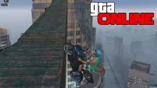 ЭПИЧНЫЕ ПАРКУР ГОНКИ НА БАЙКАХ! (GTA 5 Смешные Моменты)