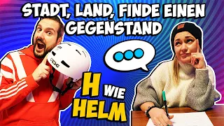 Stadt, Land, FINDE EINEN GEGENSTAND! Extreme Stadt, Land, YouTuber Challenge mit Bianca & Kaan