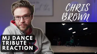 CHRIS BROWN - MJ DANCE TRIBUTE | REACTION