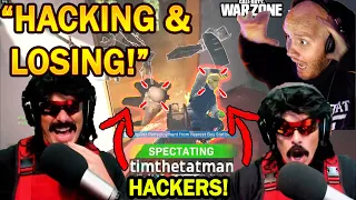 DrDisrespect Faces HACKER & Spectates Tim BEATING Hackers with Zlaner in Warzone!