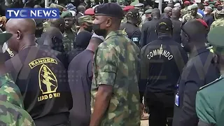 Plane Crash: Arrival Of Dignitaries At The Military Cemetery Abuja