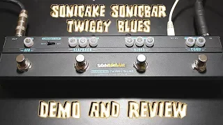 Sonicake Sonicbar Twiggy Blues Guitar Effects Pedal Demo & Review