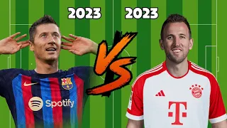 2023 Lewandowski 🆚 2023 Harry Kane💪