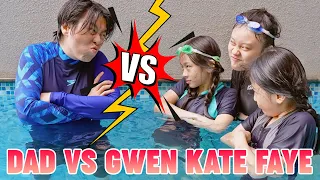 POOL TEAM CHALLENGE - DAD VS GWEN KATE FAYE (REMATCH?)