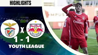 Benfica U19 1-1 Salzburg U19 | UEFA YOUTH LEAGUE | Highlights and Goals