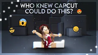 WHO KNEW CAPCUT COULD DO THIS? 😱 [⚠FW⚠] ~Roblox Edit 2022 ¦ Aati Plays ☆