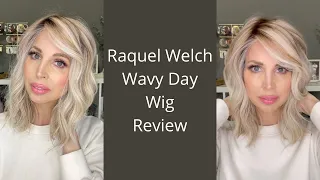 Raquel Welch Wavy Day Wig Review PLUS Description of Shaded Biscuit Color