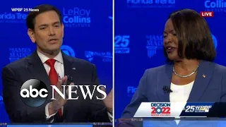 Abortion rights take center stage at heated Florida Senate debate l GMA