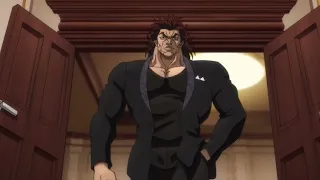 Yujiro hanma press E on the doors xd