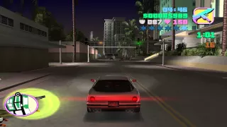 Grand Theft Auto: Vice City. Вспышка ярости 7. Лёгкое автомат. оружие УЗИ (стрельба из машины).