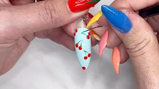 Pop your nail art Cherry😉 with Hilary Dawn Herrera