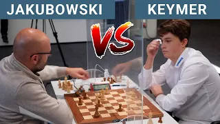 Keymer vs Jakubowski | Defending Like a World Champion
