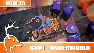 How to Play Root - The Underworld Expansion - Corvid Conspiracy  - (Quackalope How To)