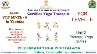 Patanjali Yoga Sutra For YCB Exams | YCB LEVEL 3| YCB LEVEL 6